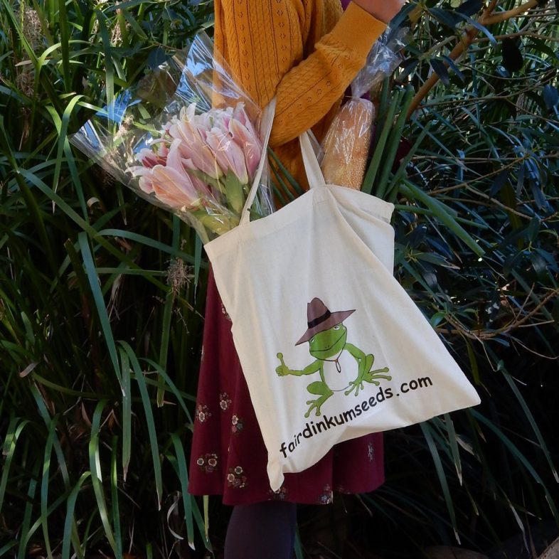 Reusable Cotton Eco Shopping Bag - Image 4