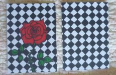 Gothic Rose Greeting Card Gift