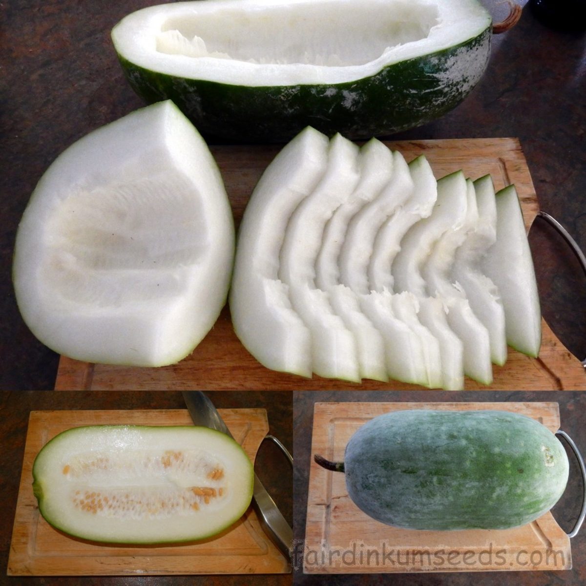 Wax Gourd Seed 20 Seeds Mini Benincasa Hispida Winter Melon Vegetable Seeds C001